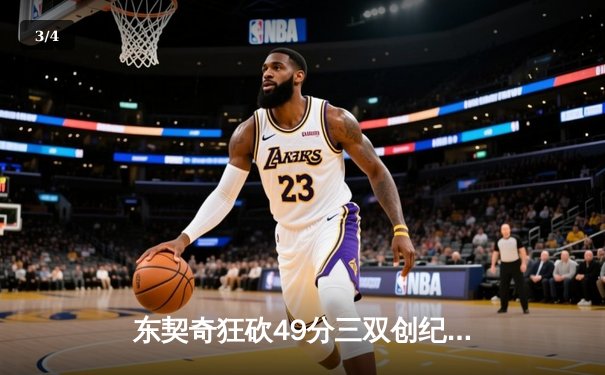 东契奇狂砍49分三双创纪录，独行侠加时险胜篮网迎五连胜 - 3
